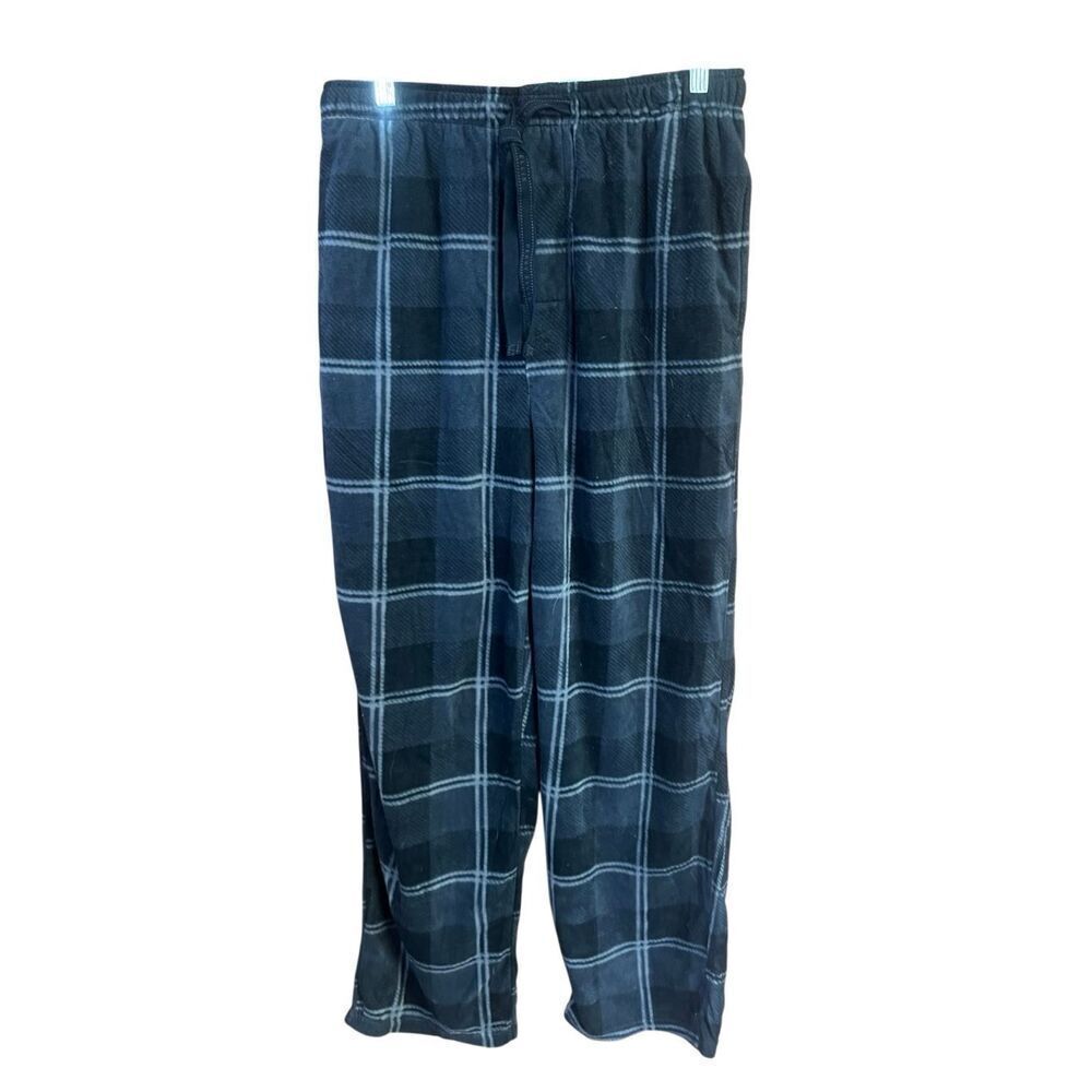 Perry Ellis Men’s Plaid Soft Pajama Pants Sz L NWT